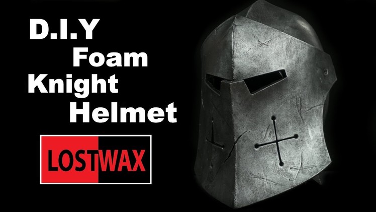 How to Make a Foam Knight Helmet! (For Honor Cosplay Pattern)