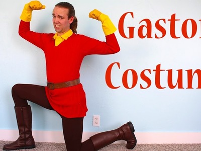 How To Make A Gaston Costume From Disney Beauty And The Beast!