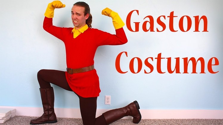 How To Make A Gaston Costume From Disney Beauty And The Beast!