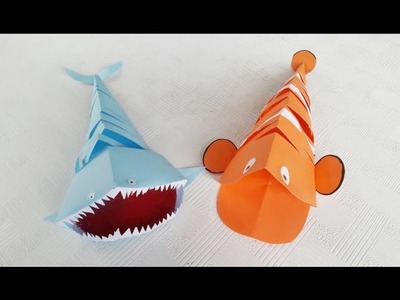 How to Make a Moving Fish By Paper For Kids