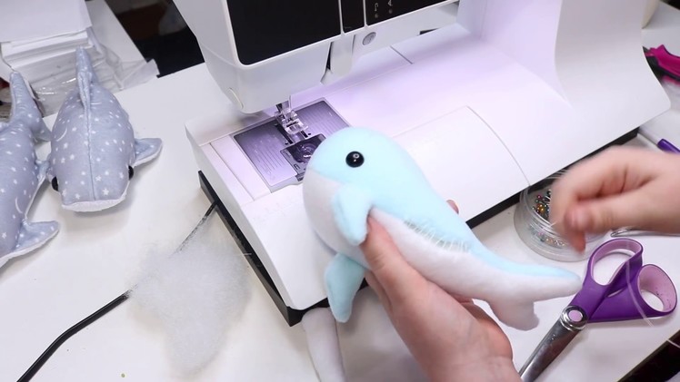 How to Make a Narwhal Plush from My Narwhal Pattern