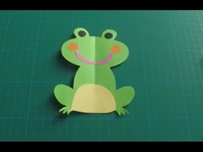 How to make a paper frog (Diy-Handmade)