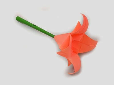 How to make a paper Lily?