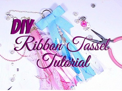 How to Make a Ribbon Tassel Tutorial | Decorate with Me | Hip 'n Creative