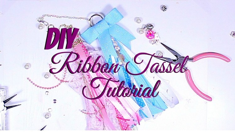 How to Make a Ribbon Tassel Tutorial | Decorate with Me | Hip 'n Creative