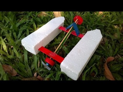 How to make a Rubber Band Powered Boat V2.