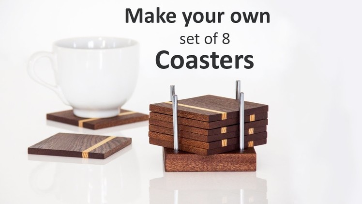 How to make a set of coasters