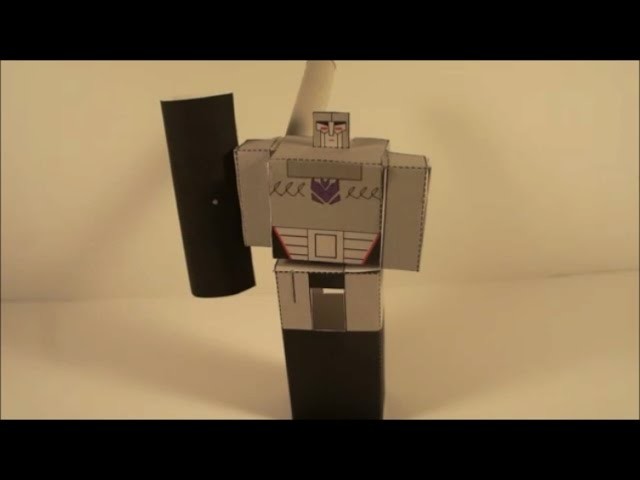How To Make A Transforming Papercraft Megatron