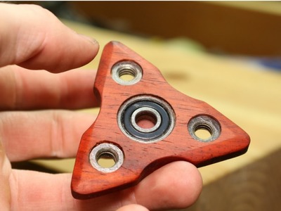 How To Make A Wooden Fidget Spinner!!! | DIY Project