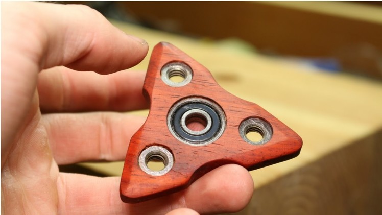 How To Make A Wooden Fidget Spinner!!! | DIY Project
