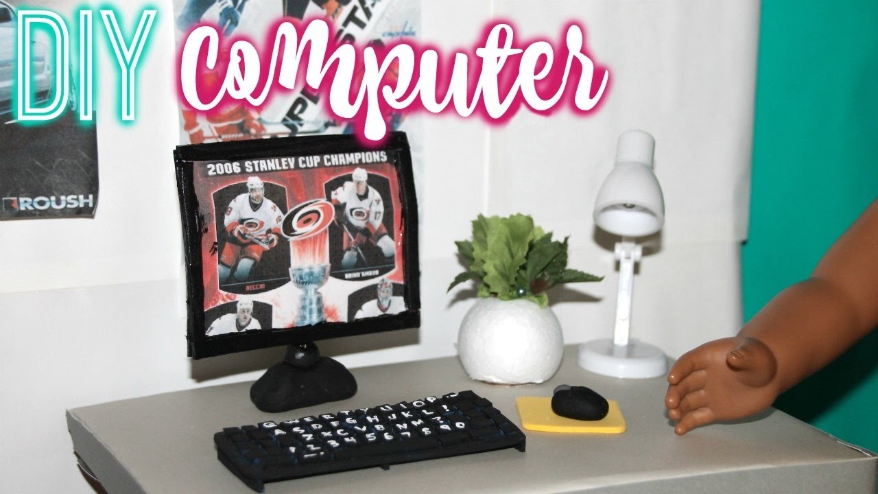How to make an american girl computer 