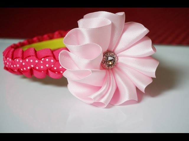How to make an easy flower for headbands