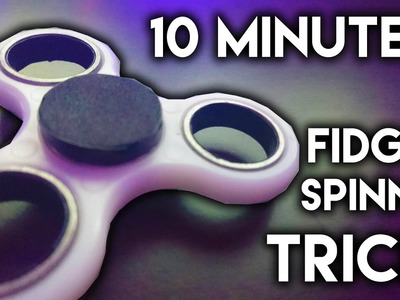 How To Make ANY FIDGET SPINNER Spin FOREVER (10 MINUTE+ FIDGET SPINNER)