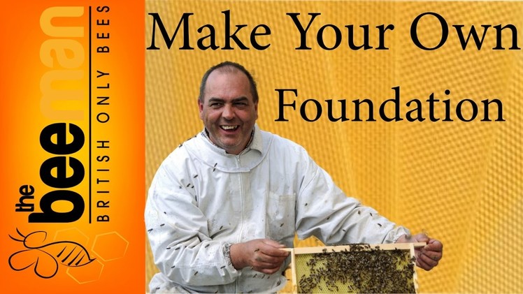 How To Make Beeswax Foundation The Beeman