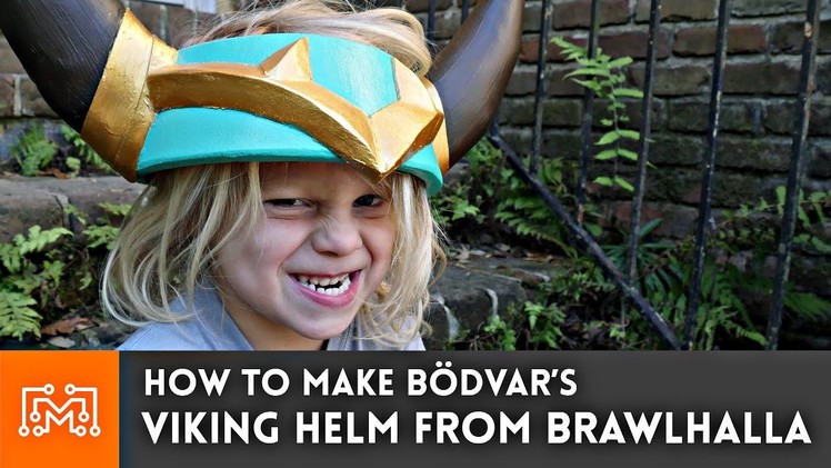 How to make Bödvar's Viking Helm from Brawlhalla