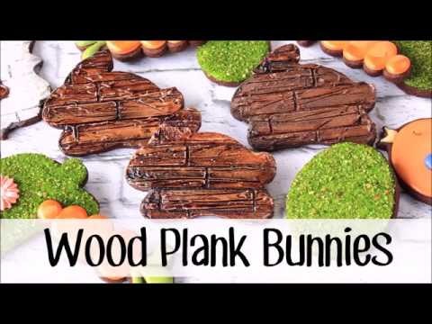 How to Make Decorated Cookies that Look Like Wood Planks