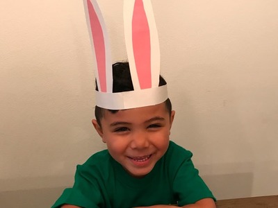 HOW TO MAKE EASTER BUNNY EARS FOR KIDS - Simple DIY Crafts