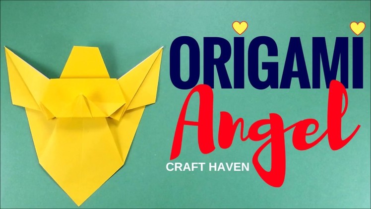 How to Make Easy Origami Angel - Simple Origami Tutorial for Beginners.Kids.Adults - Paper Angel