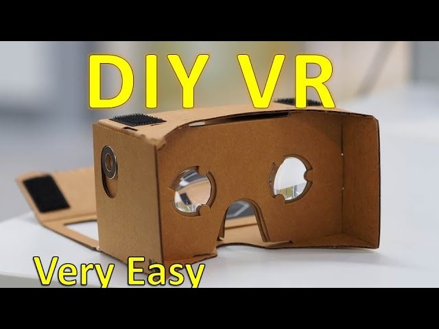 How To Make Google Cardboard VR Box at Home. Easy Do it Yourself