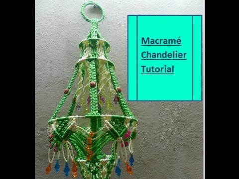 HOW TO MAKE MACRAME JHUMAR.CHANDELIER - NEW DESIGN-COMPLETE STEP BY STEP TUTORIAL