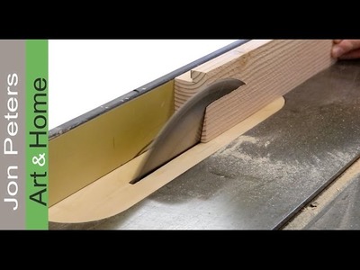 How to Make Molding with the Table Saw & Build a Frame