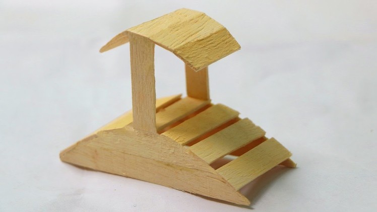 How to Make Popsicle Stick Bridge | Wooden ice Cream Stick Bridge