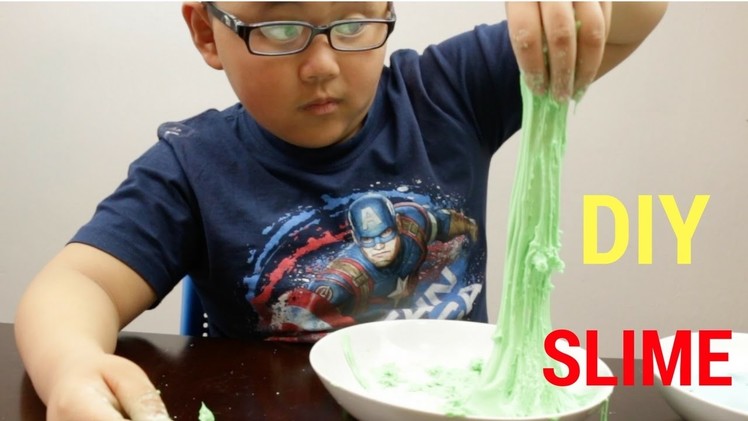 How to make Slime - Cornstarch and Conditioner