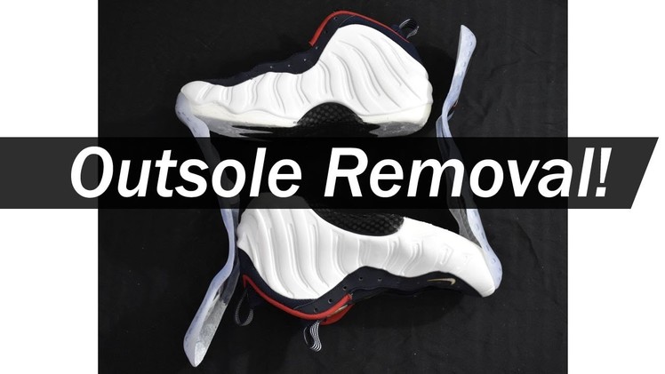 HOW TO | Remove Sole Tutorial Or Sole Swap