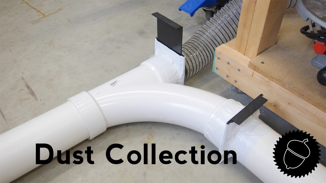 How To Setup A Dust Collection System Pvc Pipe 