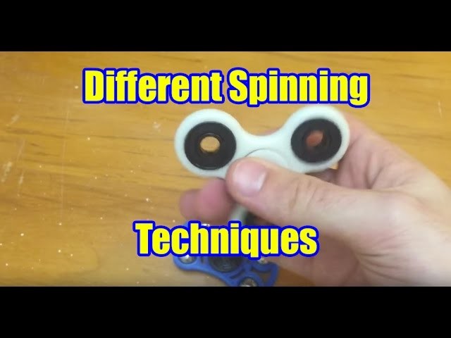 How To Spin Your Fidget Spinner Faster