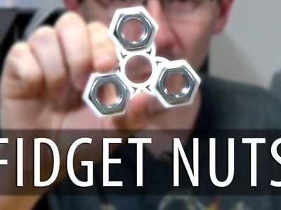 How to Use Nuts in a 3D Printed Fidget Spinner #FidgetNuts