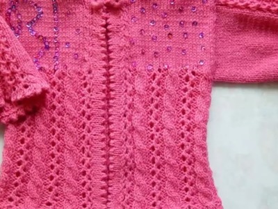 New sweater design for kids in hindi - handmade knitting sweater