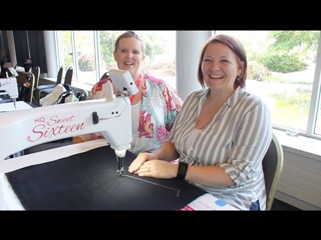 SASQA Video 11 How to quilt the Scrappy Squares row with Heather Hopkins