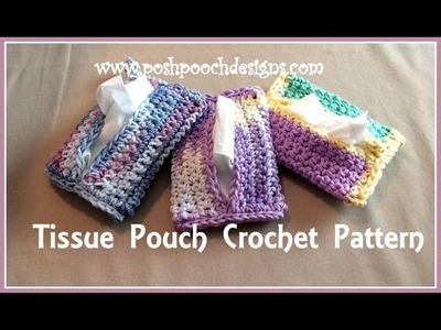 Tissue Pouch Crochet Pattern
