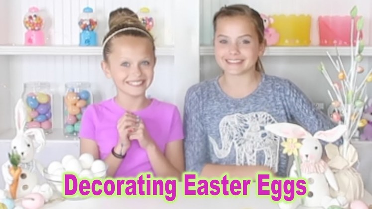 5 DIY Easter Egg Decorations |How to Easter Egg Ideas | Marissa and Brookie