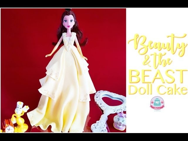 BEAUTY & THE BEAST BELLE DOLL CAKE | The Cake Boutique