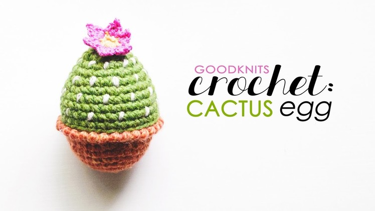 Crochet Pattern: Cactus Easter Egg | Amigurumi