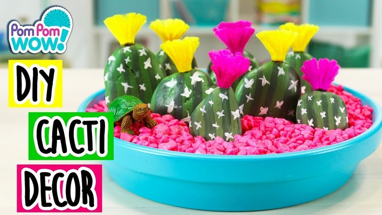 DIY Cactus Garden ! | How To Wow Show | PomPomWow! Official