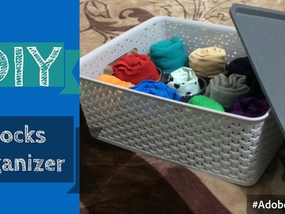 DIY Socks Organizer | Idea to keep the socks pair together | How to organize Socks