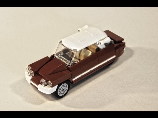 How To Build A Citroen DS With Lego - Tutorial. Instruction With Partlist