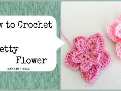 How To Crochet A Pretty Flower