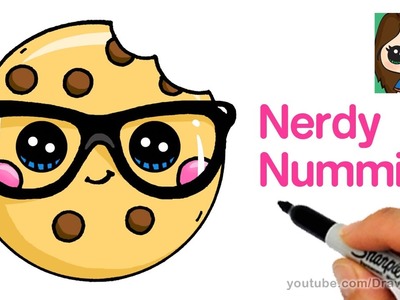How to Draw a Cookie Cute and Easy - Nerdy Nummies