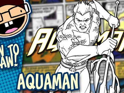 How to Draw AQUAMAN (Comic Version) | Narrated Easy Step-by-Step Tutorial
