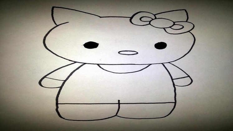 How to Draw Hello Kitty   Easy Drawing Tutorial