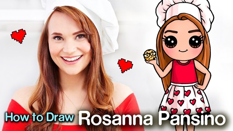 How to Draw Rosanna Pansino