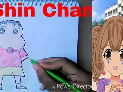 How to Draw Shin Chan Hungama Cartoon Character Step by Step Easy for Kids easily Drawing