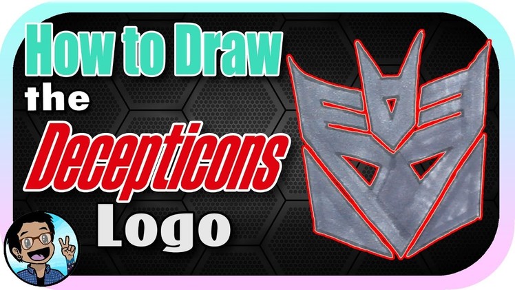 ???? How to Draw the Decepticons Logo