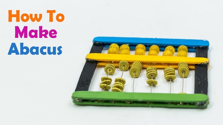 How To Make A Abacus For Kids