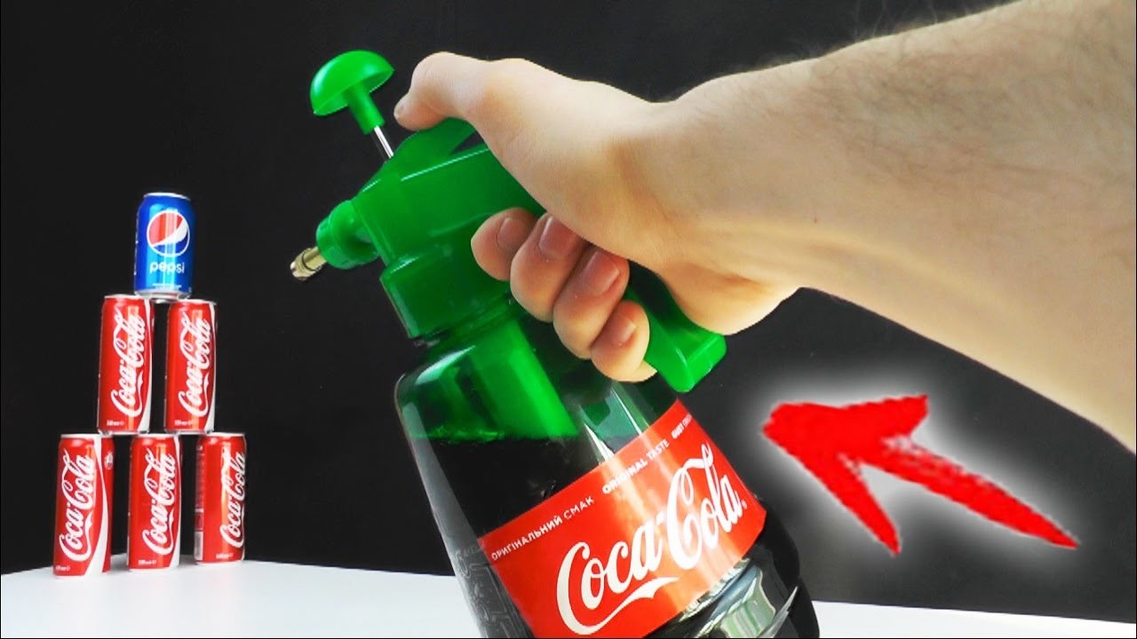 How to Make a Coca Cola water Gun at Home - Very Powerful. Easy Way - Tutorial