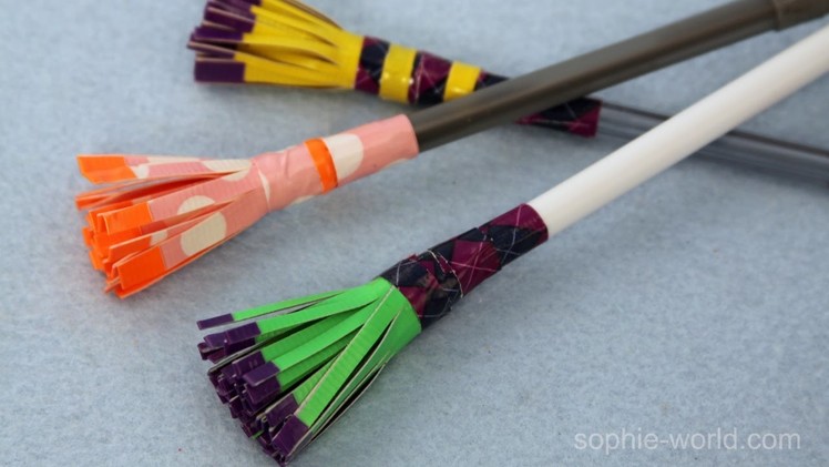 How to Make a Duct Tape Tassel Pen | Sophie's World